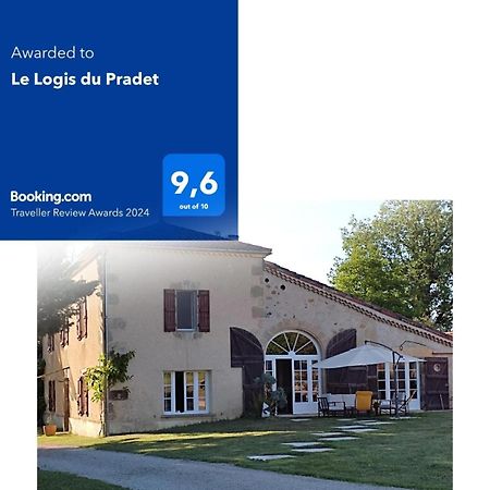 Le Logis Du Pradet Bed & Breakfast Moncrabeau Eksteriør bilde